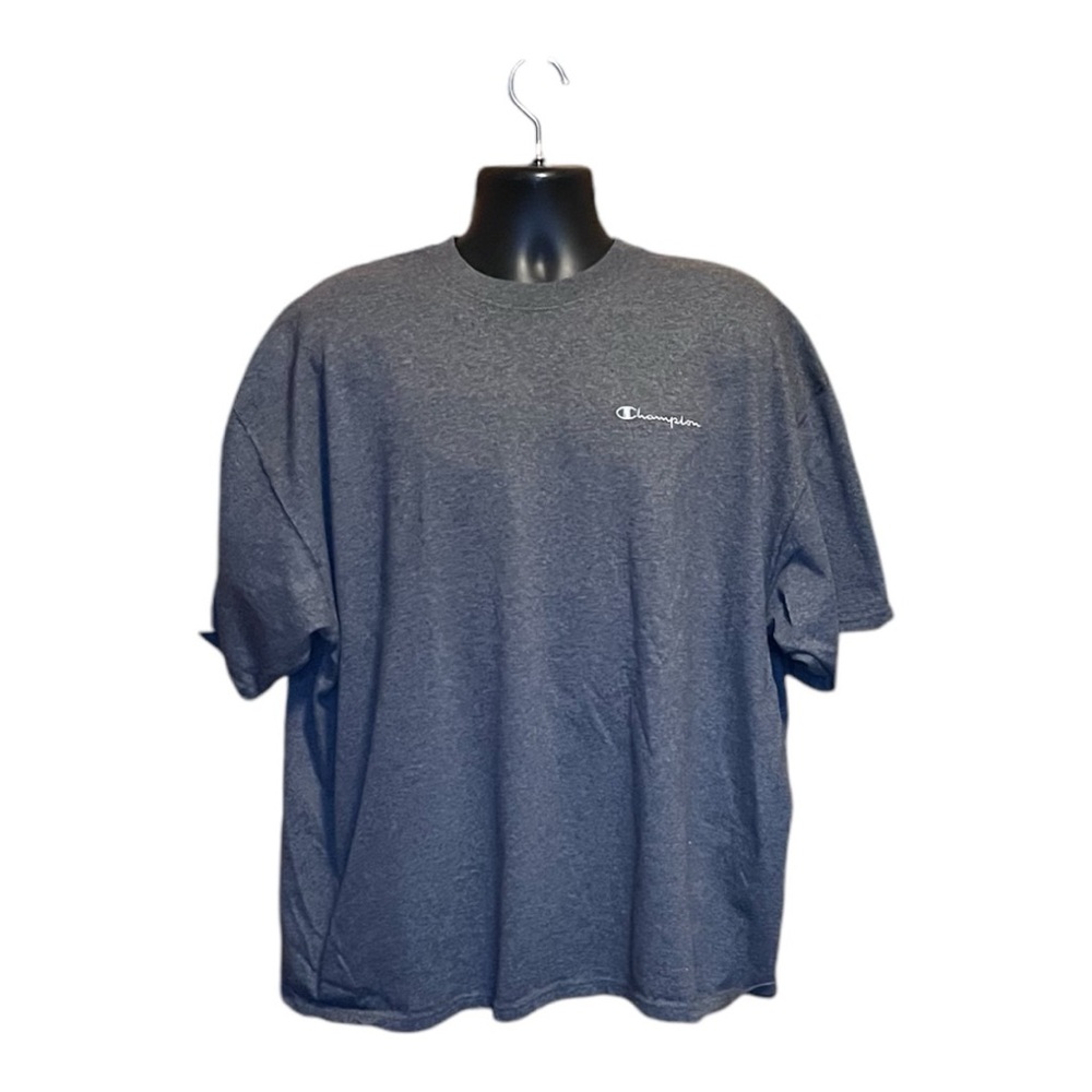 Champion Men's Short Sleeve Tee Dark Gray